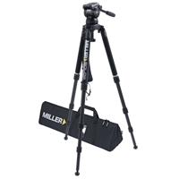 

Miller CX10 Fluid Head with Solo 100 3-Stage Carbon Fiber Tripod System, 27 lbs Head Capacity