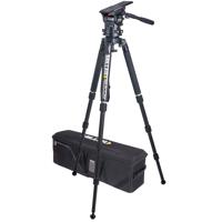 

Miller CiNX 3 Fluid Head with Solo 100 3-Stage Carbon Fiber Tripod, Strap and Softcase, 2.2-41.8 lb Capacity