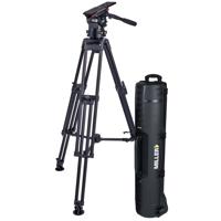 

Miller CiNX 5 Fluid Head with HDC 100mm 1-Stage Alloy Tripod, Mid-Level Spreader, Feet, Pan Handle and Smartcase, 4.4-46.2 lb Capacity