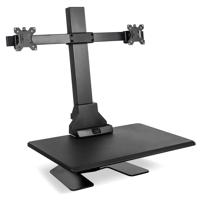 

Mount-It! MI-7952 Electric Standing Desk Converter with Dual Monitor Mount