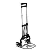 

Mount-It! Folding Hand Truck and Dolly Cart, 165 lbs Capacity