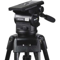 

Miller Miller Arrow 55 Fluid Head, with Quick Release Camera Plate, Payload Capacity: 55 lbs
