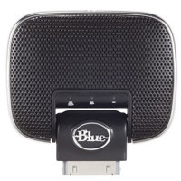 

Blue Microphones Mikey 2.0, Portable Recording Microphone with Speaker for iPods
