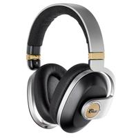 

Blue Microphones Satellite Premium Over-Ear Wireless Noise-Cancelling Headphones with Built-In Audiophile Amplifier and 4 Pick-Up Microphones, Black