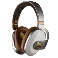 

Blue Microphones Satellite Premium Over-Ear Wireless Noise-Cancelling Headphones with Built-In Audiophile Amplifier and 4 Pick-Up Microphones, White
