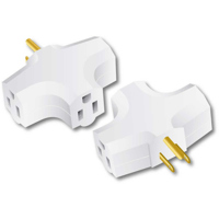 

Milspec 90 Degree TripleTap Adapter with Optional Free Logo Imprint, White