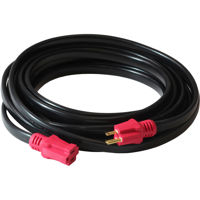 

Milspec 25' Convention Center 12/3 Flat Extension Cord, Black/Red