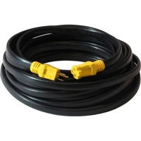 

Milspec 50' Convention Center 12/3 Flat Extension Cord, Black/Yellow