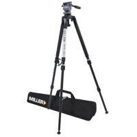 

Miller Solo DV Alloy System, DS-20 Fluid Head with Solo DV 1630 Aluminum Tripod with Soft Case, Supports 22 lbs.
