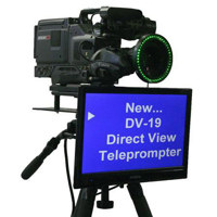 

Mirror Image DV-19 19" Direct View Teleprompter, 1366x768 Resolution, 250 cd/m2 Brightness, +1000:1 Contrast Ratio