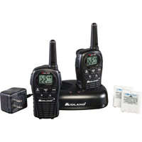 

Midland 22 Channels 2 Way Radios With Charger, 24 Mile Range, 462.550-467.7125 MHz Frequency Band