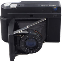 

MiNT Instantkon RF70_auto Large Format Rangefinder Instant Camera Starter Package with Real Image View Finder, Black