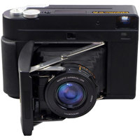

MiNT Instantkon RF70 Large Format Rangefinder Instant Camera with Real Image View Finder, Manual & Auto Mode Control, Black