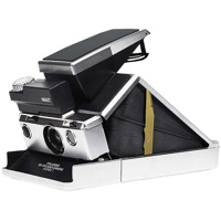 

MiNT SLR670-S Instant Film Camera with Time Machine Module, Uses Impossible Square Format Film, Full Chrome Body/Black Genuine Leather