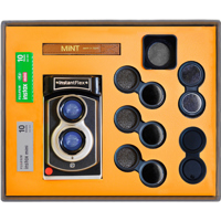 

MiNT Lens Set for InstantFlex TL70 2.0 Instant Film Camera, Includes 3x ND Filters (ND2/ND4/ND8), Close-up Lens and Lens Hood