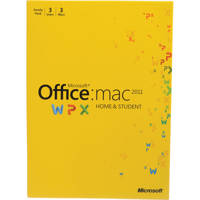 

Microsoft Microsoft W7F-00014 Office for Mac Home and Student Edition 2011, Family Pack