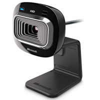 

Microsoft LifeCam HD-3000 Web Camera, 720p HD Video, Built-in Microphone, TrueColor Technology