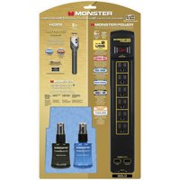 

Monster Cable Gold Home Theater Kit, Includes Gold PowerCenter, 9' Gold HDMI Cable, 60ML ScreenClean and 60ML CleanTouch