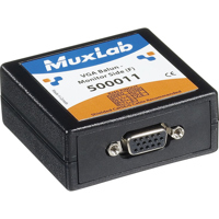 

Muxlab Monitor Side VGA Balun with DB15HD Receptacle