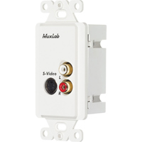 

Muxlab S-Video/Hi-Fi Wall Balun, United States
