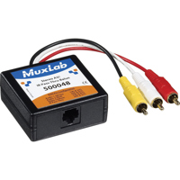 

Muxlab VideoEase Stereo AV/IR Pass-Thru Balun, Male