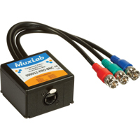 

Muxlab Component Video/Analog Audio ProAV Balun, BNC
