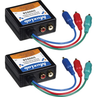 

Muxlab Component Video/Stereo Audio Balun, Male, 2 Pack