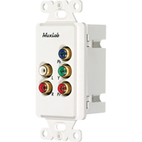

Muxlab Component Video/Stereo Audio Wall Balun, United States