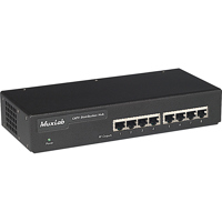 

Muxlab CATV Distribution Hub, 8 Ports, 110V