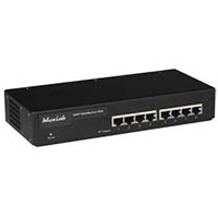 

Muxlab CATV Distribution Hub, 8 Ports, 220-240V