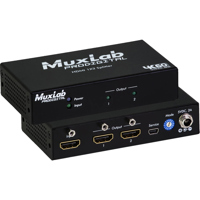 

Muxlab 4K/60 HDMI 1x2 Splitter