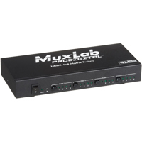 

Muxlab UHD-4K 4x4 HDMI Matrix Switch