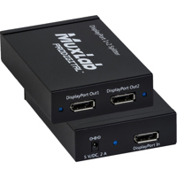 

Muxlab DisplayPort 1.2a 1x2 Hub, MST