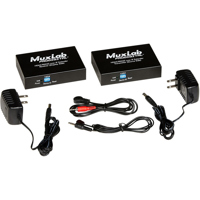 

Muxlab HDMI / RS232 Over IP Extender Kit with PoE