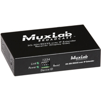 

Muxlab 3G-SDI / RS232 Over IP Decoder with PoE