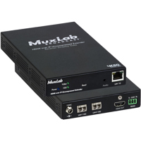 

Muxlab 4K HDMI/ST2110 Over IP Uncompressed Gateway Converter Receiver, Multi-Mode Fiber