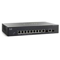 

Muxlab Cisco SG300-10P 10-Port Gigabit PoE Managed Switch for Video Over IP Solution, Preconfigured