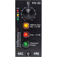 

Millennia 200 Series HV-32 Single Channel Microphone Preamplifier Module
