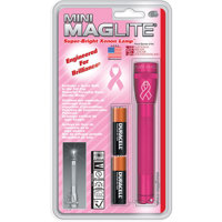 

MagLite NBCF Mini Mag Incandescent Flashlight with Battery, 14 Lumen, Pink