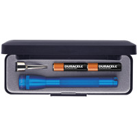 

MagLite Mini Maglite 2-Cell AAA Incandescent Flashlight with Clip and Presentation Box, 9 Lumens, Blue