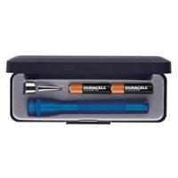 

MagLite Mini Maglite 2-Cell AAA Incandescent Flashlight with Clip and Presentation Box, 9 Lumens, Midnight Blue