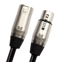 

Monster Cable P600-M-5WW 3-Pin XLR Male to Female Classic Microphone Cable, Silver Contact, 5'