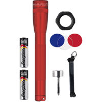 

MagLite Mini MagLite 2-Cell AA LED Flashlight Combo Pack, Red
