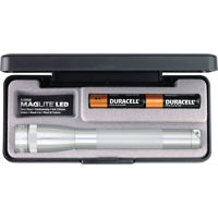 

MagLite Mini MagLite 2-Cell AA LED Flashlight, Presentation Box, Silver