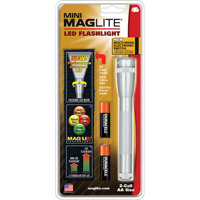 

MagLite SP2210H Mini 2-Cell AA LED Flashlight with Holster, Silver