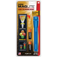 

MagLite SP2211H Mini LED Flashlight with Holster, Blue