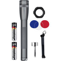 

MagLite Mini MagLite PRO 2-Cell AA LED Flashlight Combo Pack, 272 Lumens, Gray