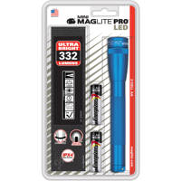

MagLite SP2P11H Mini Pro 2 Cell AA LED Flashlight with Holster, Blue