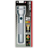 

MagLite LED 2-Cell D Flashlight, Gray