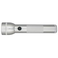 

MagLite 2-Cell D LED Flashlight, Chipboard Packaging, Silver